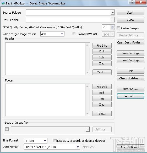 Exif wMarker,Exif wMarker下载,批处理水印软件,水印批处理
