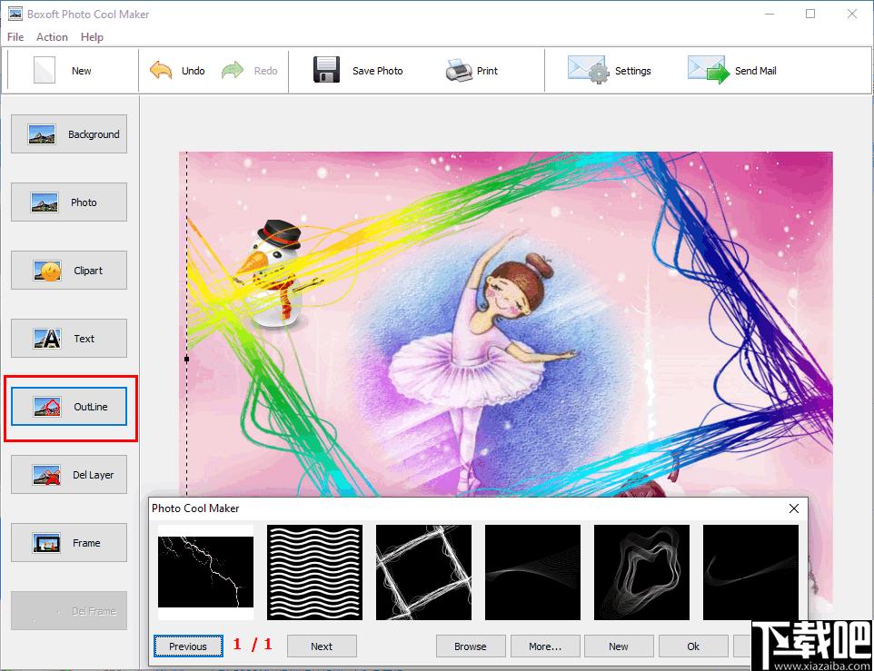 Boxoft Photo Cool Maker下载,图像处理,贴画制作